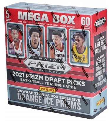 PANINI PRIZM DRAFT PICKS 2021/2022 KORVPALLIKAARDID MEGA BOX